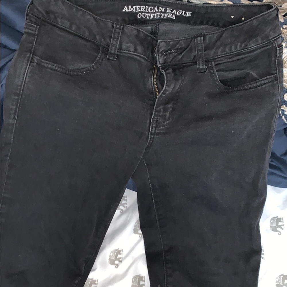 Black jeggings